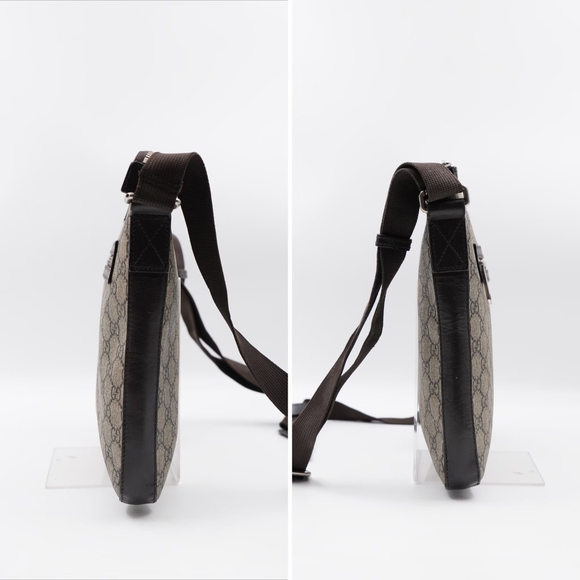BG22 💕 Gucci GG Supreme Coated Canvas Messenger Bag - Picture 7 of 14